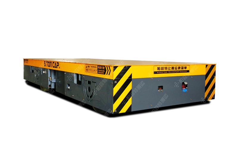 河南商丘永城市BWP-5噸無(wú)軌電動(dòng)平車(chē)順利交付